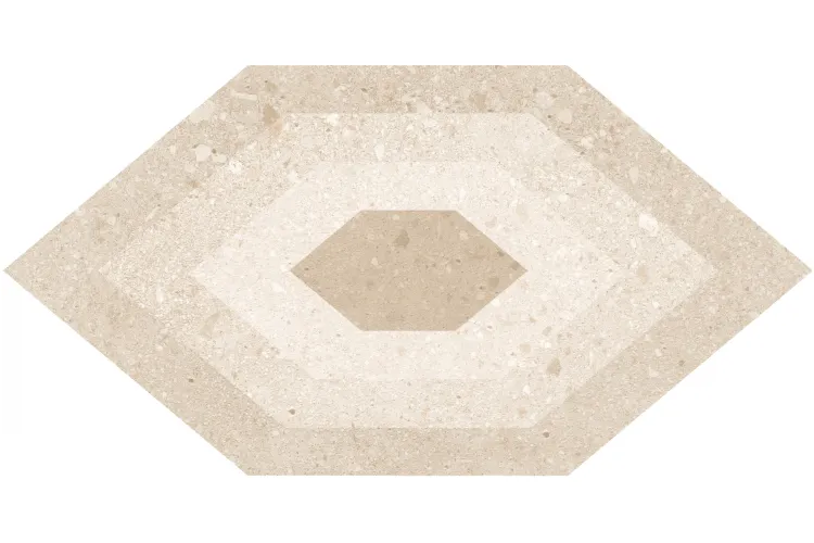 PORTLAND COMBI BEIGE KAYAK 17x33 (шестигранник) (плитка для підлоги і стін) image 4