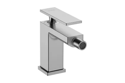 Змішувач Tecturis E для біде, Stainless Steel Optic (73200800)