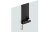 Полиця навісна на душову кабіну "STYLE", RAL9005 (black mat) зображення 1