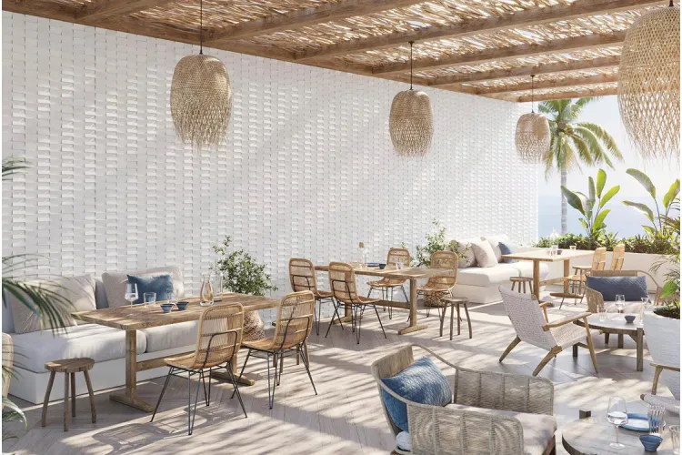 Стінова панель FITWALL,  MATTONELLA WHITE CLAY VERTICAL 114.5х326.5 (100293343) image 2