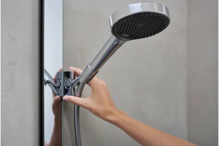 Душова система Rainfinity Showerpipe 250 1jet EcoSmart з термостатом ShowerTablet 350, Chrome (28742000) image 3