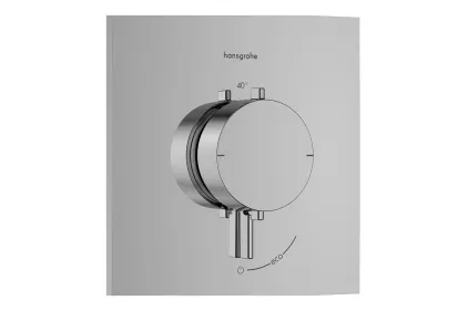 Термостат прихованого монтажу Ecostat Comfort E на 1 функцію, Chrome (33710000)