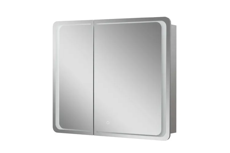 Дзеркальна шафа Vivace білий Z-70 з LED підсвіткою touch control image 1
