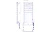 Рушникосушка електрична HF Chester 1170x530 чорний мат TR 4.0 image 3