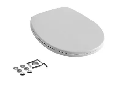 O.NOVO Сидіння на унітаз сталеві кріплення 66 x 101,5 mm, Chrome (88236101)