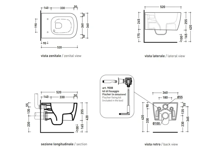 PLAY Унітаз підвісний gosilent Argilla (PY118SARG) зображення 2