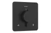 Термостат прихованого монтажу Ecostat Comfort Q на 2 функції, Matt Black (33713670) зображення 1