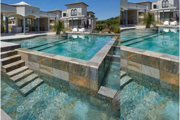 SERENA MIX ANTI-SLIP 31x62,6x0,9 R.316 1A (протиковзка плитка для басейну) image 3