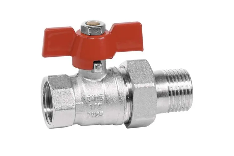 Кран з американкою FERRO 3/4 STANDART KSS2 зображення 1