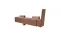 SQUARE, Зовнішня частина змішувача прихованого монтажу для душу, brushed copper (100284564) 