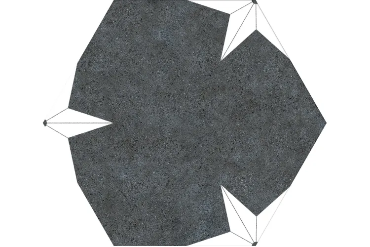 STELLA NIGHT 22x25 (шестигранник) (плитка для підлоги і стін) image 1