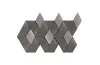 G146 GRAVITY ALUMINIUM BRAID METAL TITANIUM 35.8х23.7 (мозаїка) image 1