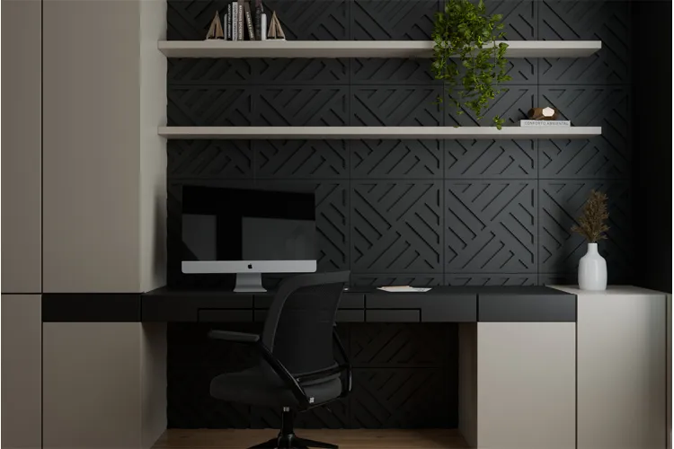 Гіпсова стінова панель 50х50 см GEOMETRY 03 зображення 2