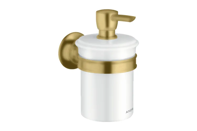 Дозатор р/мила настінний Axor Montreux, Brushed Gold Optic 42019250 image 1