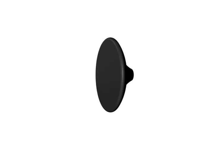 LOUNGE, Гачок для рушника d12см, для умивальника Lounge Fluid, matt black (100390361) image 1