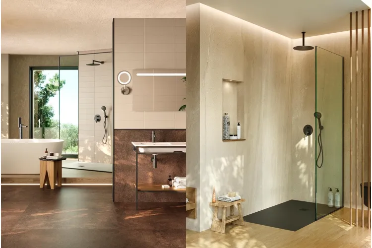 RONDO, Зовнішня частина вбудованого змішувача ванна/душ, black (100345121)  зображення 3