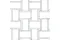 G134 ESSENTIAL BRAID THASSOS 30.8x30.8 (мозаїка)