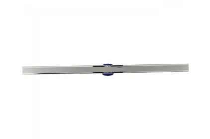 Декоративна накладка CleanLine60 на дренажний канал, полірована матова металева L30-130см 154.457.KS.1