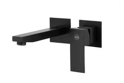 Змішувач для умивальника прихов.монтажу LOGON black 5139-810-81