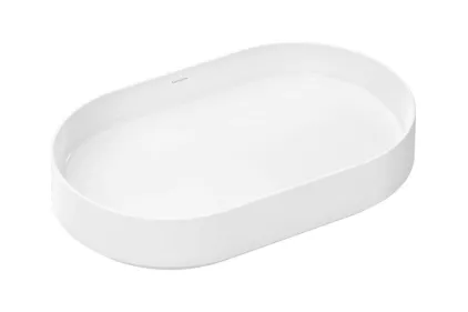 Умивальник Xuniva Evo U SmartClean HygieneEffect накладний без переливу 650x400 мм, White (63009450)