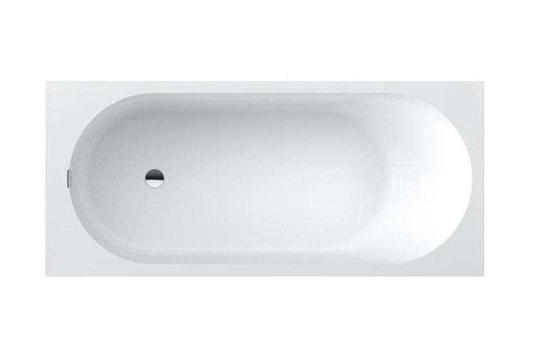 OBERON 2.0 Solo Ванна 1800x800 Stone White в комплекті з ніжками та сифоном (UBQ181OBR2DV-RW) image 1