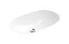 O.NOVO Умивальник для установки під стільницю овальний 60х35 см White Alpin CeramicPlus (416260R1) зображення 1
