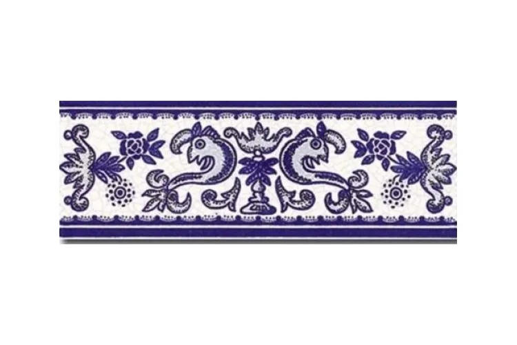 P007 CENEFA CUARTEO AZUL 7х20 (фриз) зображення 1