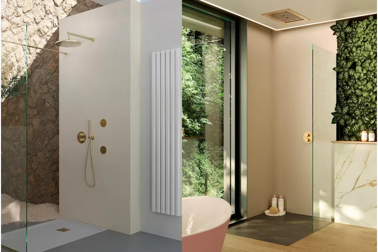 RONDO Зовнішня частина термостатичного змішувача smart box, brushed gold (100327526)  image 3