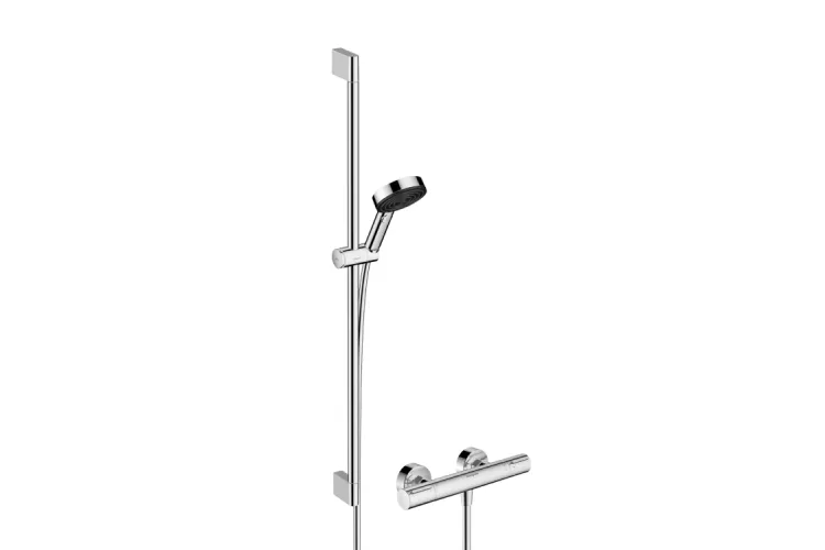 Душовий набір Pulsify Select S 105 3jet 90 см Relaxation EcoSmart з Ecostat Element ( 24271000) зображення 1
