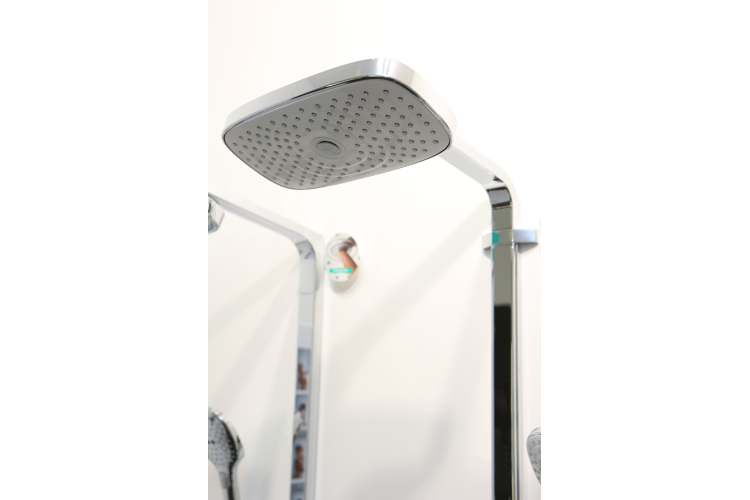 Душова система Raindance Select E 300 2Jet з термостатом ShowerTablet White/Chrome (27126400) image 3
