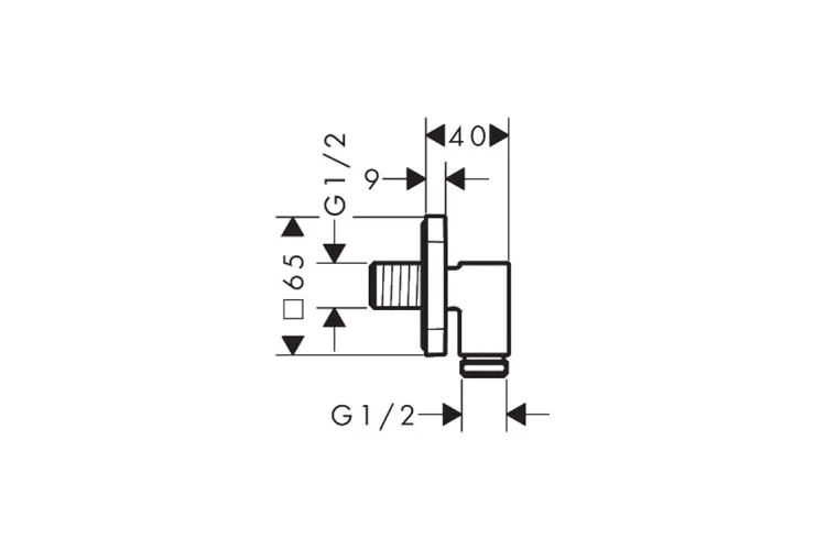 Шлангове під'єднання FixFit Fine Q, Polished Gold Optic (28884990) зображення 4