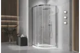 Кабіна душова DYNAMO, скло прозоре, захист, двері 900Lх900R, ручка круглий кноб. h2000