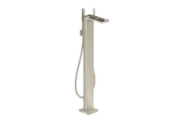 Змішувач Axor MyEdition для ванни підлоговий без накладки, Brushed Nickel 47442820 зображення 1