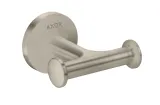 Гачок подвійний 8.3 х2.3 x 8.2 см Axor Universal Circular, Brushed Nickel (42812820)
