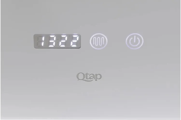 Qtap Mideya Дзеркало 700х800 прямокутне, LED з антизапотіванням Touch image 3