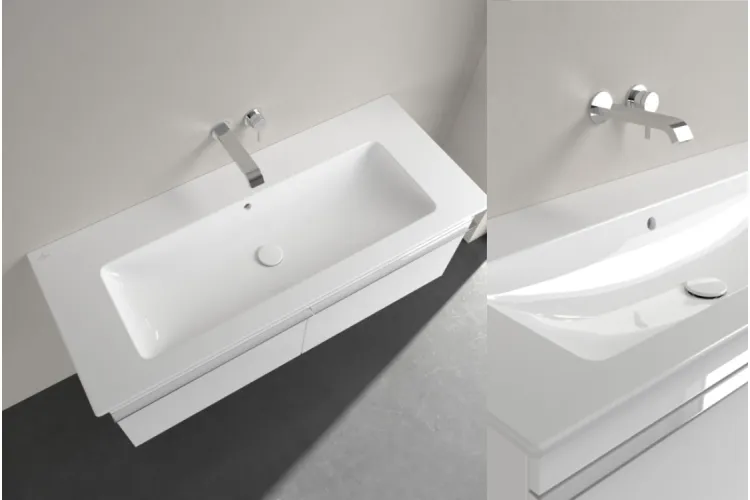 VENTICELLO Умивальник меблевий 1200x500 мм б/о з переливом (4104CJR1) CeramicPlus зображення 4