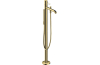 Змішувач Axor Uno для ванни підлоговий, ручка Loop, Polished Gold Optic 38442990 image 1