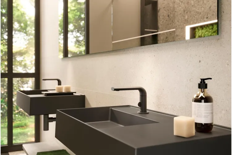 SWAN, Змішувач для умивальника, matt black (100346749) зображення 3