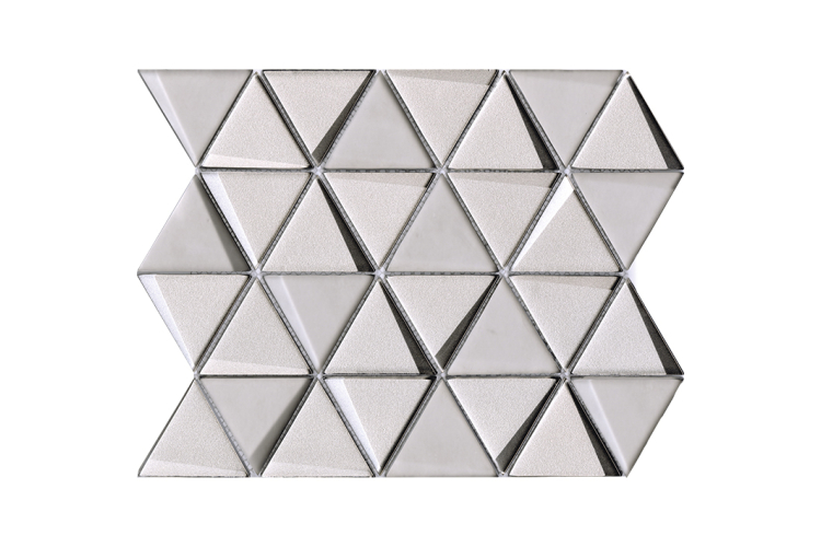 G133 EFFECT TRIANGLE SILVER 31x26 (мозаїка) зображення 1