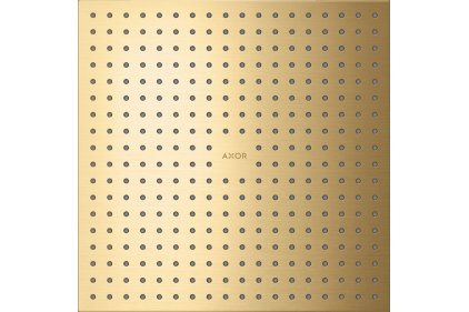 Верхній душ Axor 300X300 1jet вбудований Brushed Gold Optic (35317250)