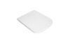 ARIES Унітаз-компакт Rimless: горизонтальний злив+сидіння дюропластове Slim повільнопадаюче, White image 6