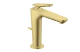 Змішувач Axor Citterio C 125 Cubic cut CoolStart для умивальника з д/к pop-up, Brushed Brass (49031950)