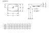 LOOP&FRIENDS Умивальник на стільницю 560x380 мм без переливу (4A4901i4) Graphite image 3