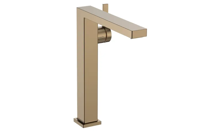 Змішувач Tecturis E 240 Fine CoolStart для умивальника з д/к Push-Open Brushed Bronze (73073140) зображення 1