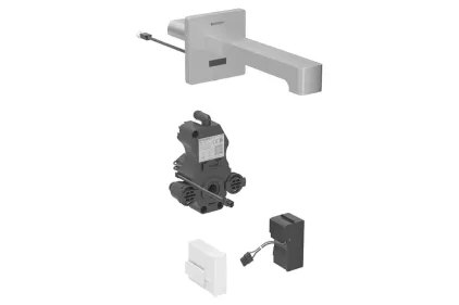 Змішувач Brenta безконтактний до мережі, для прихованого блоку, зі змішувачем, нерж.сталь мат. (116.272.SN.1)