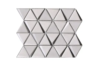 G133 EFFECT TRIANGLE SILVER 31x26 (мозаїка)