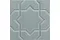 ADNE4149 NERI RELIEVE STAR SEA GREEN 15x15 декор (плитка настінна)