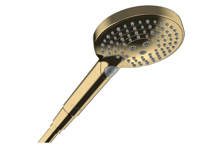 Ручний душ Raindance Select S PowderRain 120 3jet P EcoSmart+ (26516990) Polished Gold Optic зображення 1