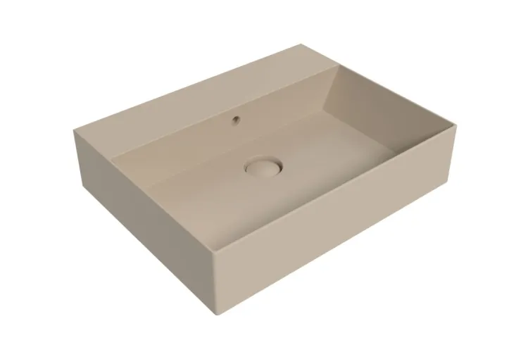 APPLIGHT 6047 Умивальник підвісний 60х47 Argilla з 1-м отвором під змішувач (AP6047ARG) image 1