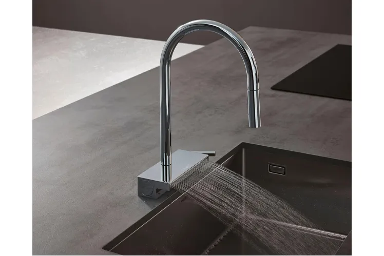 Змішувачі для кухонної мийки AQUNO SELECT від HANSGROHE. Фото 3